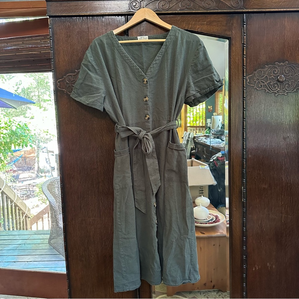 Beautiful long Linen Dress